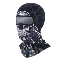 Letnia Szal Magiczny Przeciw UV Chusta Jedwabna Zimna Czaszka. Czarne chusty damskie WEST BIKING, na lato, bez wzorów, z elastanu. Za 69.88 zł.
