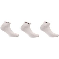 Fila skarpetki 3-pack bambus białe 39-42. Białe skarpetki damskie Fila, bez wzorów. Za 136.99 zł.