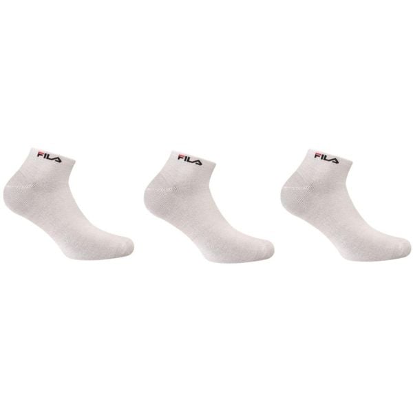 Fila skarpety bambus 3-pack białe 43-46. Białe skarpetki damskie Fila, bez wzorów. Za 137.99 zł.