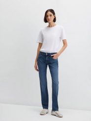MAVI Dżinsy "Mirella" - Slim fit - w kolorze granatowym rozmiar: W27/L30. Niebieskie jeansy damskie Mavi. Za 154.95 zł.
