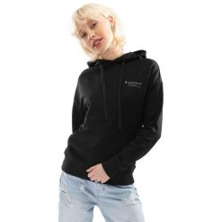Bluza dresowa z kapturem Lifestyle damska SIROKO Panther-W. Czarne bluzy damskie SIROKO, xs, bez wzorów, z bawełny, z kapturem. W wyprzedaży za 90.95 zł.