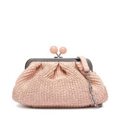 Torebka Weekend Max Mara. Czerwone torebki wieczorowe damskie Weekend Max Mara, bez wzorów, bez dodatków. Za 1,149.00 zł.