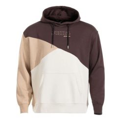 Oversize Bluza z Kapturem z Ribbowym Dołem i Manżetami Joma Mimetic. Brązowe bluzy damskie Joma, na zimę, m, bez wzorów, z bawełny, z kapturem. Za 164.70 zł.