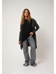 AUTHENTIC CASHMERE Kaszmirowy kardigan "Chésery" w kolorze antracytowym rozmiar: M. Czarne kardigany damskie AUTHENTIC CASHMERE, m, bez wzorów, z kaszmiru. Za 337.41 zł.