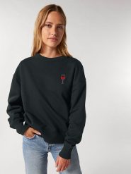 WOOOP Bluza w kolorze czarnym rozmiar: XL. Czarne bluzy damskie Wooop, xl, bez wzorów, bez kaptura. Za 89.95 zł.