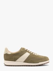 Oliwkowe sznurowane półbuty damskie PATTY. Zielone obuwie sportowe casual damskie RKO, z gumy. Za 429.99 zł.