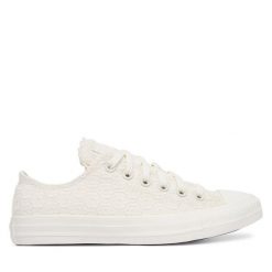 Trampki Converse. Białe trampki damskie Converse, bez wzorów, bez zapięcia. Za 379.99 zł.