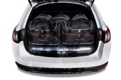 Torby Do Bagażnika Peugeot 508 Rhx Hev 2012-2014 5Szt Kjust. Czarne torby podróżne KJUST, bez wzorów, z kauczuku. Za 1,511.00 zł.