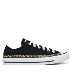 Trampki Converse. Czarne trampki damskie Converse, bez wzorów, bez zapięcia. Za 329.99 zł.