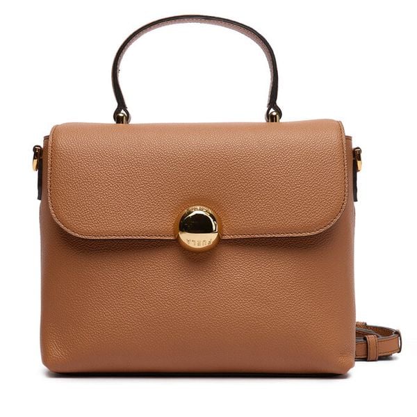 Torebka Furla. Brązowe torebki klasyczne damskie Furla, bez dodatków. Za 1,039.00 zł.