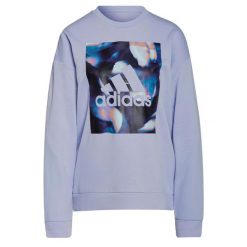 Bluza damska adidas U4U Soft Knit Swe. Fioletowe bluzy damskie Adidas, xs, bez wzorów, bez kaptura. Za 99.00 zł.