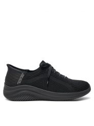 Skechers Sneakersy Ultra Flex 3.0-Brilliant Path 149710 Czarny. Czarne obuwie sportowe damskie Skechers, z materiału, bez zapięcia. Za 259.99 zł.