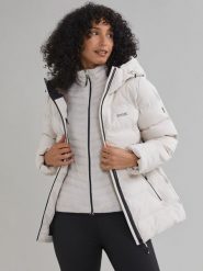 Regatta Kurtka pikowana "Altoro Thermal" w kolorze kremowym rozmiar: 40. Brązowe kurtki damskie Regatta, bez wzorów, bez kaptura. Za 347.99 zł.