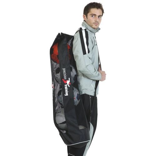 Torba na piłki Precision Tubular. Czarne torby sportowe PRECISION, bez wzorów, z nylonu. Za 144.00 zł.