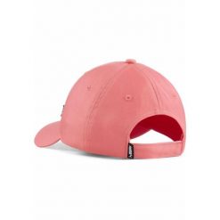 Młodzieżowa czapka z daszkiem ESS Metal PUMA Cat PUMA Peach Frost Red. Czerwona czapki z daszkiem damskie Puma, bez wzorów. Za 48.99 zł.