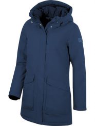 Westfjord Parka "Krafla" w kolorze granatowym rozmiar: L. Niebieskie parki damskie Westfjord, l, ze skóry, bez kaptura. Za 307.46 zł.