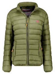Geographical Norway Kurtka pikowana "Atikolor" w kolorze oliwkowym rozmiar: XL. Zielone kurtki damskie Geographical Norway, xl, bez wzorów, bez kaptura. Za 175.67 zł.