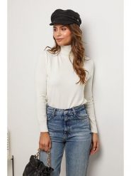 Soft Cashmere Sweter w kolorze kremowym rozmiar: 34/36. Brązowe golfy damskie Soft Cashmere, bez wzorów, z kaszmiru, bez ramiączek. Za 73.99 zł.