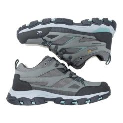 Damskie buty do chodzenia Regatta Holcombe III. Szare obuwie trekkingowe damskie Regatta, z materiału, bez zapięcia. Za 292.00 zł.