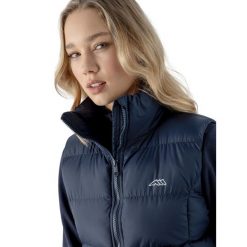 Damska kamizelka do jazdy konnej Equiline Eqvartek. Niebieskie kamizelki damskie EQODE BY EQUILINE, bez wzorów, z puchu, bez kaptura. Za 488.00 zł.