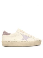 Golden Goose Sneakersy Hi Star Classic With List GWF00118.F007537.12280 Biały. Białe obuwie sportowe damskie GOLDEN GOOSE, ze skóry, bez zapięcia. Za 2,269.00 zł.