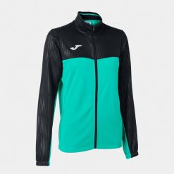 Bluza tenisowa damska Joma Montreal Full Zip. Czarne bluzy damskie Joma, xs, bez wzorów, bez kaptura. Za 149.00 zł.