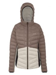 Regatta Kurtka pikowana "Dalent" w kolorze szarobrązowo-kremowym rozmiar: 46. Brązowe kurtki damskie Regatta, bez wzorów, bez kaptura. Za 178.79 zł.