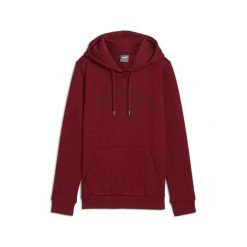 Damska bluza z kapturem ESS+ LOGO LAB PUMA Intense Red. Czerwone bluzy damskie Puma, m, bez wzorów, z kapturem. Za 270.26 zł.