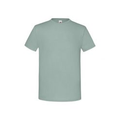 Kultowa Koszulka Unisex Dla Dorosłych. Szare bluzki damskie Fruit of the Loom, xl, bez wzorów, sportowe, bez kołnierzyka, bez ramiączek. Za 33.99 zł.