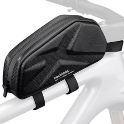 Torba rowerowa na ramę sztywna Rockbros 076 1,4l. Czarne torebki klasyczne damskie ROCKBROS, bez dodatków. Za 99.00 zł.