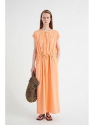 InWear Sukienka w kolorze pomarańczowym rozmiar: 38. Pomarańczowe sukienki damskie InWear, bez wzorów, bez ramiączek. Za 144.58 zł.