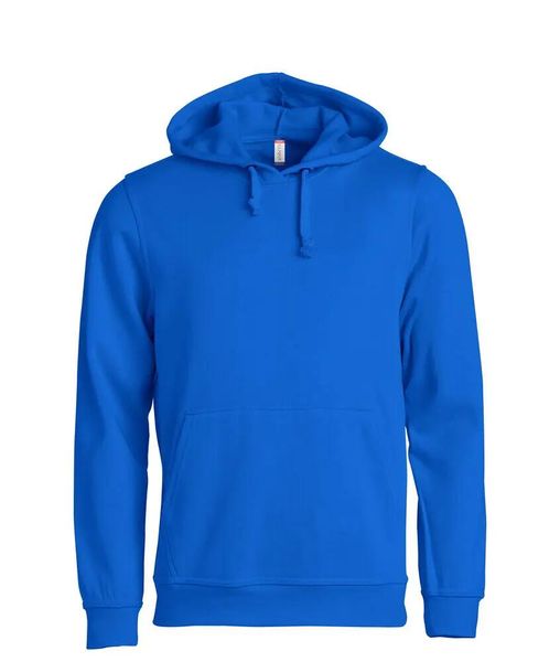 Clique Basic Hoody bluza z kapturem unisex, materiał przeciw mechaceniu – royal. Niebieskie bluzy damskie CLIQUE, uniwersalny, bez wzorów, z bawełny, z kapturem. Za 166.52 zł.