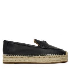 Espadryle Coach. Czarne espadryle damskie Coach, bez wzorów, bez obcasa. Za 399.99 zł.