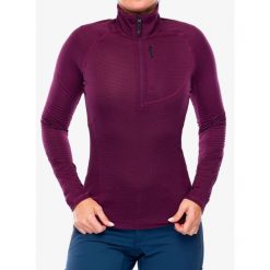 Bluza termoaktywna damska Black Diamond Coefficient LT Quarter Zip Pullover. Fioletowe bluzy damskie Black Diamond, xs, bez wzorów, bez kaptura. Za 371.99 zł.