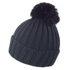 Dzianinowa Czapka HDI Quest Dla Dorosłych Unisex. Czarne czapki damskie RESULT WINTER ESSENTIALS, bez wzorów, z dzianiny. Za 45.99 zł.