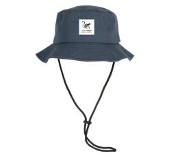 Kapelusz trekkingowy z sznurkiem – bawełna – L/XL (Niebieski). Niebieskie kapelusze damskie SURF MONKEY, bez wzorów, z bawełny. Za 159.95 zł.