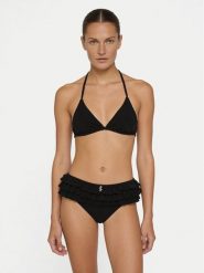 Juicy Couture Bikini Heritage JCITS126202 Czarny. Czarne bikini Juicy Couture, bez wzorów, z syntetyku. Za 299.99 zł.