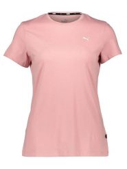 Puma Koszulka funkcyjna "ESS" w kolorze jasnoróżowym rozmiar: XS. Różowe koszulki damskie Puma, xs, bez wzorów, z bawełny, bez kołnierzyka, bez ramiączek. Za 46.45 zł.