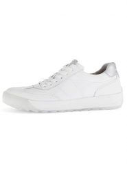 Gabor Skórzane sneakersy w kolorze białym rozmiar: 42. Białe obuwie sportowe damskie Gabor, ze skóry, bez zapięcia. Za 220.12 zł.