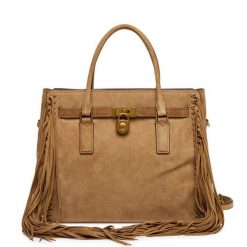 Torebka MICHAEL Michael Kors. Brązowe kuferki damskie MICHAEL Michael Kors, bez wzorów, bez dodatków. Za 2,029.00 zł.