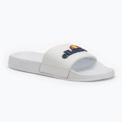 Klapki damskie Ellesse Crissi. Białe klapki damskie Ellesse, bez wzorów, bez obcasa, bez zapięcia. Za 79.99 zł.