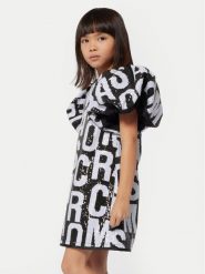 Marc Jacobs Sukienka codzienna W60241 M Czarny Regular Fit. Czarne sukienki dziewczęce Marc Jacobs, bez wzorów, z syntetyku, bez ramiączek, proste. Za 589.99 zł.
