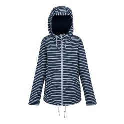 Wodoodporna Kurtka Damska Bayletta II Painterly Stripe. Białe kurtki damskie Regatta, m, bez wzorów, z materiału, z kapturem. Za 112.99 zł.