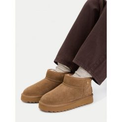 Śniegowce Nine West. Brązowe śniegowce damskie Nine West. Za 259.99 zł.