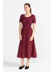 Rich & Royal Sukienka w kolorze czerwonym rozmiar: XS. Czerwone sukienki damskie Rich & Royal, bez wzorów, bez ramiączek. Za 244.95 zł.