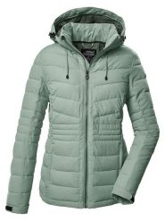 Killtec Kurtka pikowana "KOW 10" w kolorze miętowym rozmiar: 38. Zielone kurtki damskie Killtec, m, bez wzorów, bez kaptura. Za 258.52 zł.