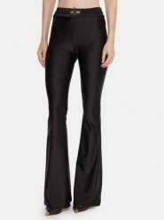 Just Cavalli Legginsy 79PAC1C1 J0108 Czarny Flare Fit. Czarne legginsy damskie Just Cavalli, bez wzorów, z bawełny. Za 459.99 zł.