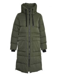 MOSS COPENHAGEN Kurtka pikowana "Pavine" w kolorze khaki rozmiar: XS/S. Brązowe kurtki damskie Moss Copenhagen, s, bez wzorów, bez kaptura. Za 524.95 zł.