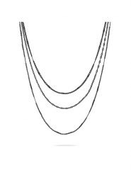 Liebeskind Naszyjnik - dł. 58 cm rozmiar: onesize. Czarne naszyjniki damskie Liebeskind, ze stali. Za 162.49 zł.