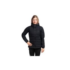 Kurtka puchowa damska Microlight Windstopper Hoody Women. Czarne kurtki damskie RAB, bez wzorów, z puchu, bez kaptura. Za 1,509.99 zł.
